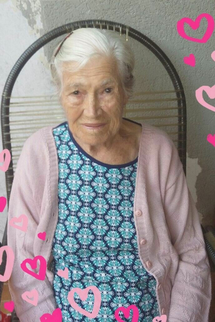 Nossa homenageada de hoje é Dona Adelina Cadete Carduci