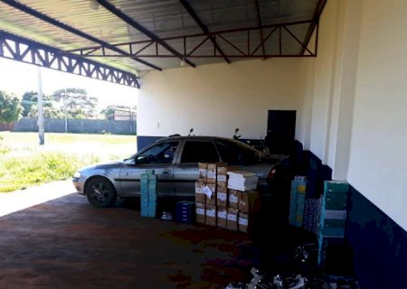 Ivinhema - Polícia Militar apreende aparelhos eletrônicos contrabandeados avaliados em 80 mil durante