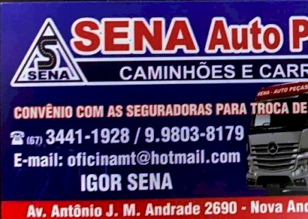 Nova Andradina e Região: Sena Auto Peças, o endereço certo para suas compras de peças e assessórios