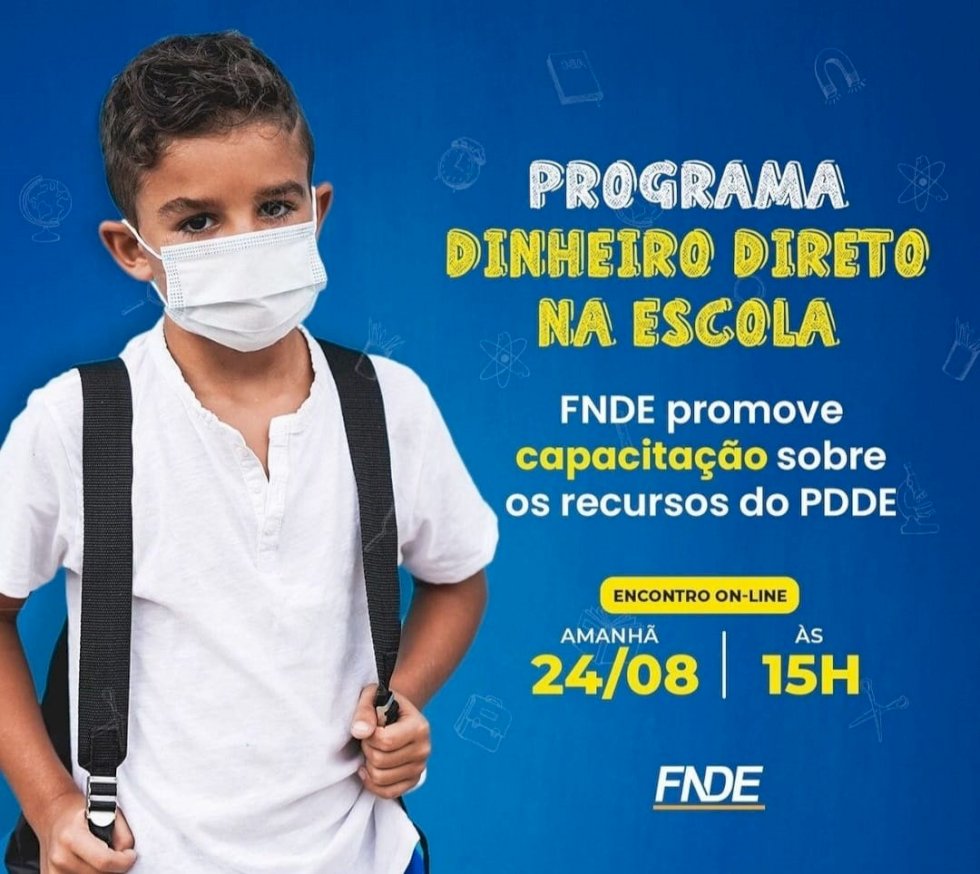 FNDE promove capacitação sobre os recursos do Programa Dinheiro Direto na Escola