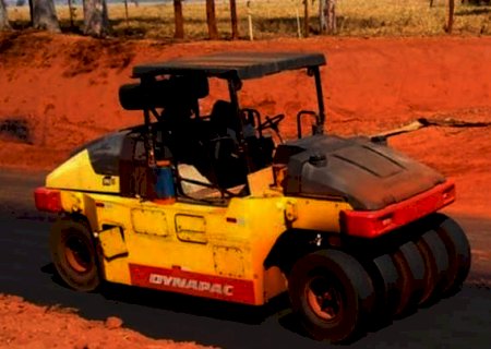 Homem morre atropelado por m&aacute;quina em trecho em obras na MS-473