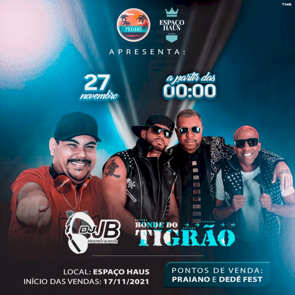 Batayporã: Hoje tem Bonde do Tigrão no Espaço Haus