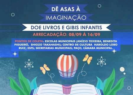 Secel e Sebrae iniciam campanha para arrecadar livros infantis