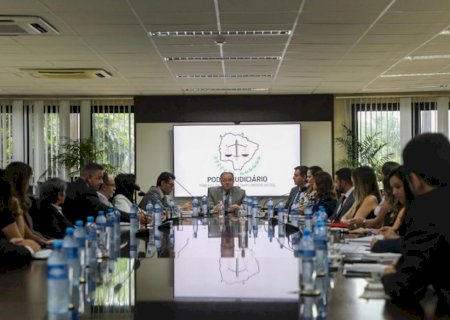 Presidente do TJMS anuncia construção do Fórum da Mulher, Criança, Adolescente e Idoso