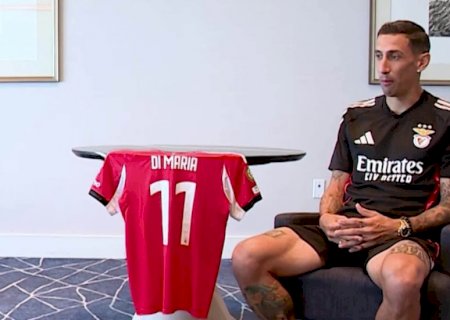 Di María analisa volta ao Benfica e destaca relação com Jorge Jesus: 'Tirou o melhor de mim'