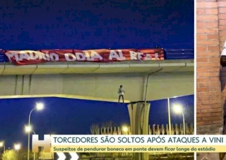 Racismo contra Vini Jr: Justiça da Espanha condena quatro torcedores por boneco 'enforcado'