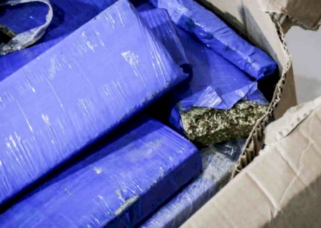 Prestes a embarcar para SP, boliviana é presa com 30 quilos de skunk em rodoviária de Campo Grande