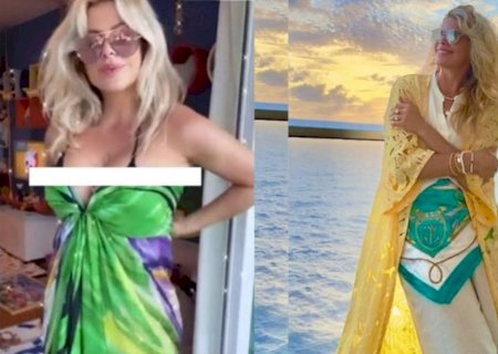 Karina Bacchi compara antes e depois de Jesus: ‘Trocou minhas vestes’