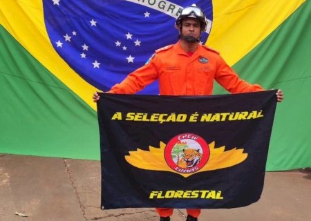 Comandante do Corpo de Bombeiros Militar em Nova Andradina se torna especialista em combate a incêndios florestais
