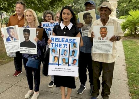 Protesto denuncia prisão de cristãos na Eritreia há mais de 20 anos