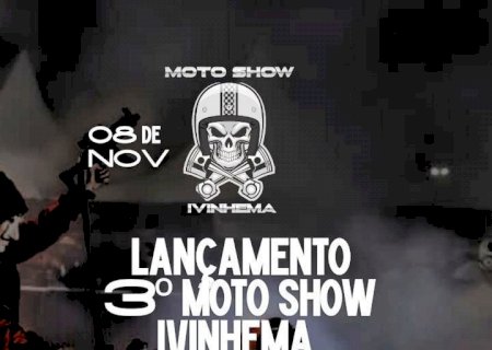 Ivinhema acelera para o 3º Moto Show: lançamento neste sábado promete agitar a cidade