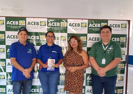 Presidente da ACEB recebe consultores do Sebrae em Batayporã para fortalecer atendimento a empreendedores locais