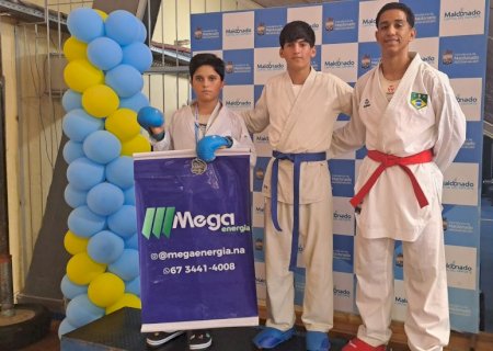 Atleta de Batayporã conquista 2º lugar e brilha no OPEN Internacional de Karatê no Uruguai