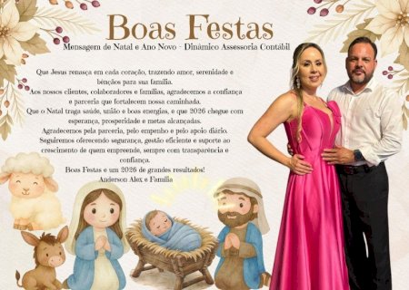 Mensagem de Anderson Alex e Família