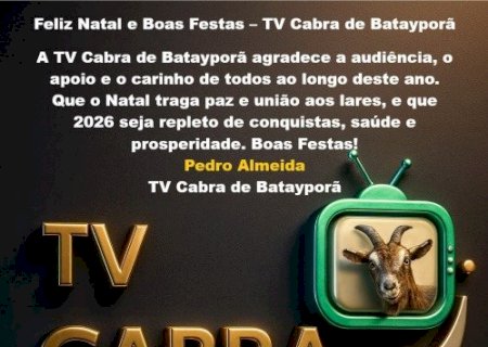 Mensagem da TV Cabra - A MééééééLhor Audiências