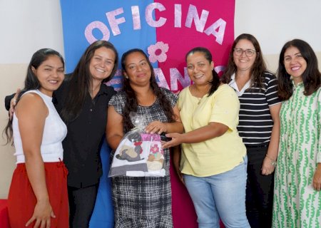 Batayporã: Oficinas do Cras são concluídas com entrega de kits artesanais e ensaio fotográfico