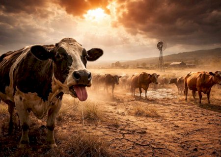 Estresse térmico no gado: calor extremo ameaça a pecuária do futuro