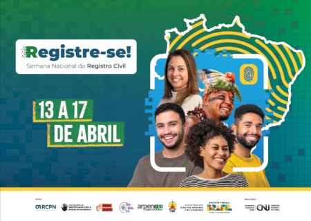 TJMS promove ações da 4ª Semana Nacional do Registro Civil “Registre-se! 2026”