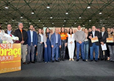 Seu Abraço Aquece arrecada mais de 192 mil peças para 586 instituições de todos os municípios de MS