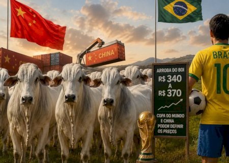 Arroba do boi gordo vai parar nos R$ 340 ou voltar aos R$ 370? Mercado acompanha China e Copa do Mundo