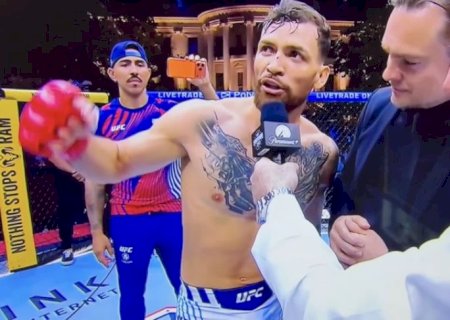 ‘Entregue sua vida a Jesus’, diz brasileiro ao vencer UFC