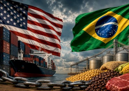 Tensão entre Brasil e EUA coloca agronegócio em alerta após proposta de tarifa de 25% sobre produtos brasileiros