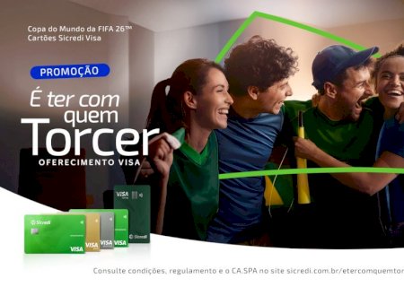 Promoção “É ter com quem torcer', de Sicredi e Visa, ganha força na reta para a Copa do Mundo da FIFA™ com prêmios de até R$ 10 mil