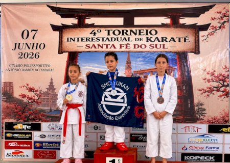 Shobukan brilha em Santa Fé do Sul e conquista 22 medalhas em campeonato interestadual
