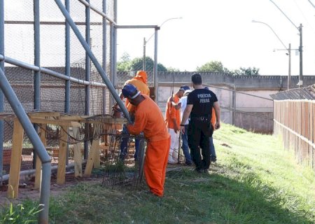 Parceria entre Agepen e Senai garante capacitação profissional a internos e melhoria estrutural de presídios em MS