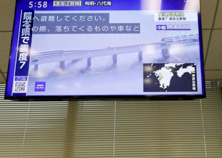 Terremoto no Japão causa falta de energia e interrompe transporte