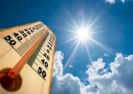 Domingo será de sol, calor e baixa umidade em Mato Grosso do Sul