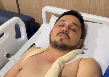 Primo de Ana Castela, presidente do PL em Cáceres, é pisoteado por touro e passa por cirurgia em Cuiabá