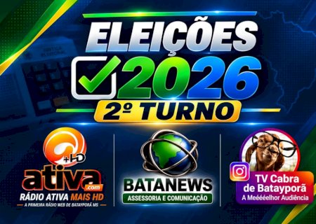 Eleitores chegam antes das 7h para votar em Batayporã no segundo turno