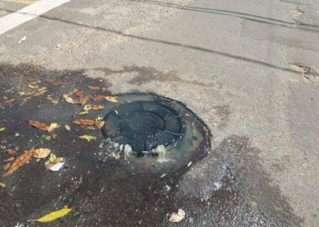 Morador cobra prefeito por vazamento de esgoto e pede providências em Nova Andradina