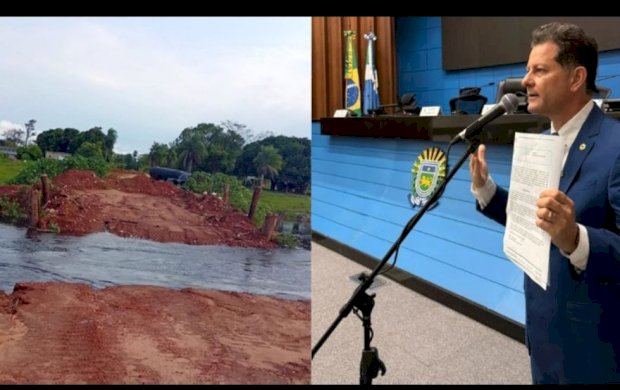 Renato Câmara solicita recursos emergenciais para recuperar pontes e estradas em Batayporã