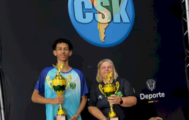 EsportesGabriel Mota representa Batayporã e conquista 5º lugar no Campeonato Sul-Americano de Karatê na Colômbia