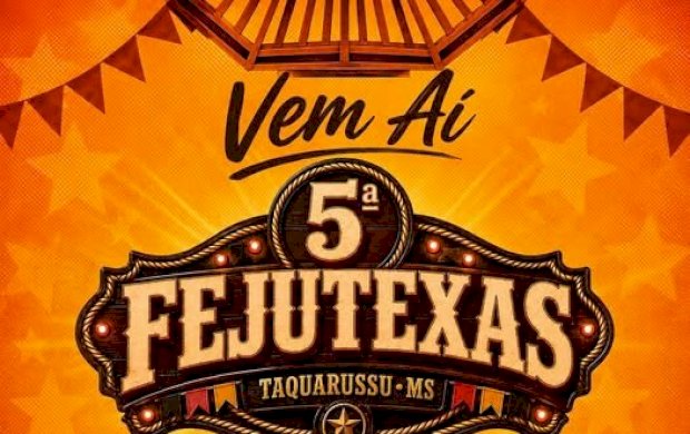 Taquarussu se prepara para a 5ª edição da Fejutexas nos dias 28 e 29 de agosto